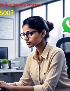 मोनिका ने WhatsApp Bug Bounty Program से $1500 जीते
