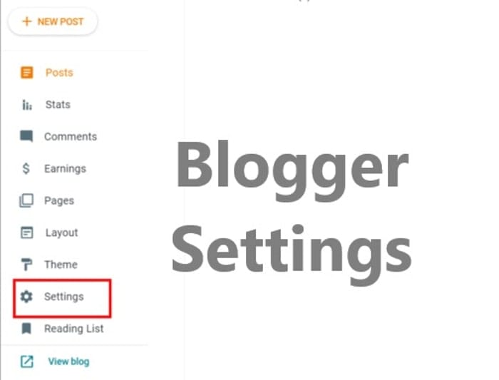 Blogger के Settings के बारे में जानकारी, New Blogger Blog Ki Basic Settings Kaise Kare, Blogger Blog बनाने के बाद Basic settings कैसे करें?