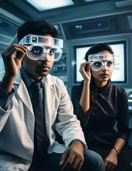 एआई टेक्नोलॉजी से चश्मा कैसे हटाए?