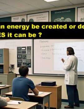 Can energy be created or destroyed?